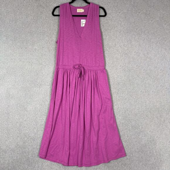 Nation LTD Rosebud Brianna Sleeveless Midi Dress Size Medium - Picture 2 of 11